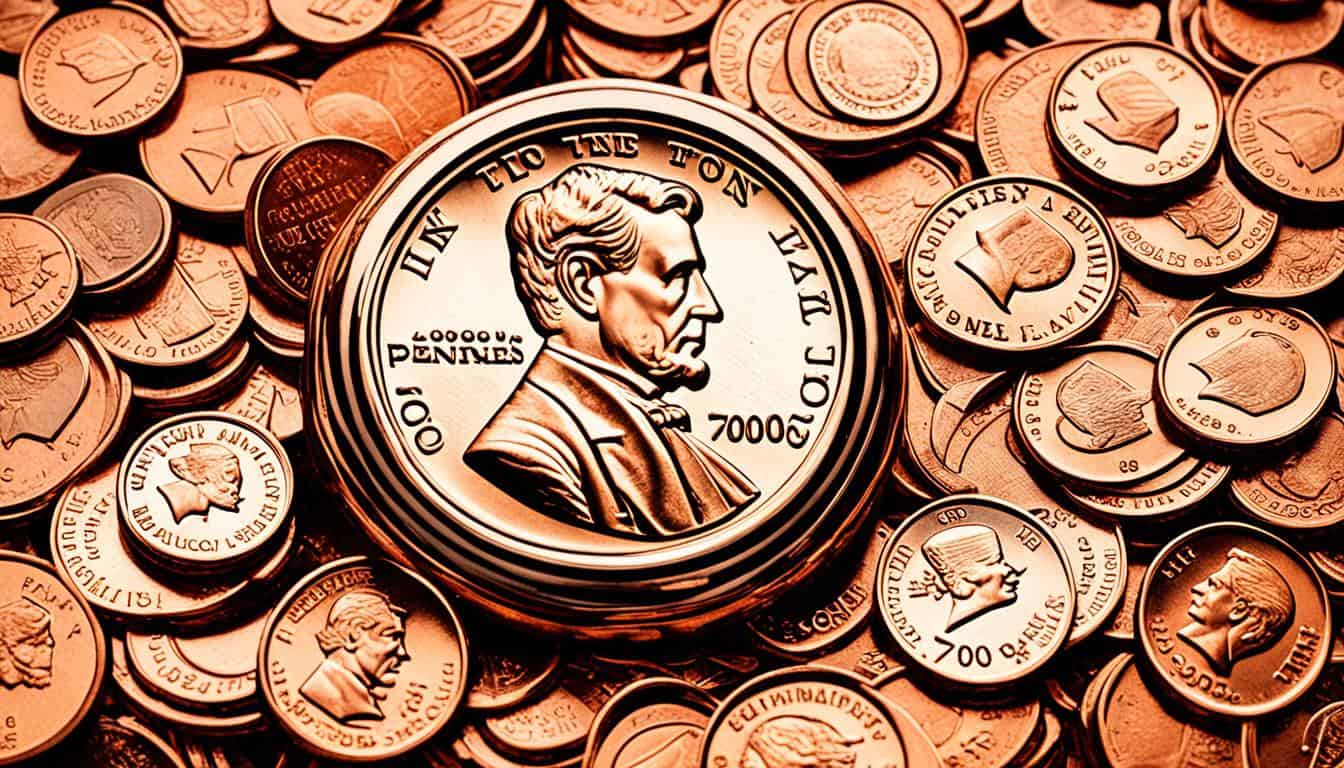 value of 700,000 pennies